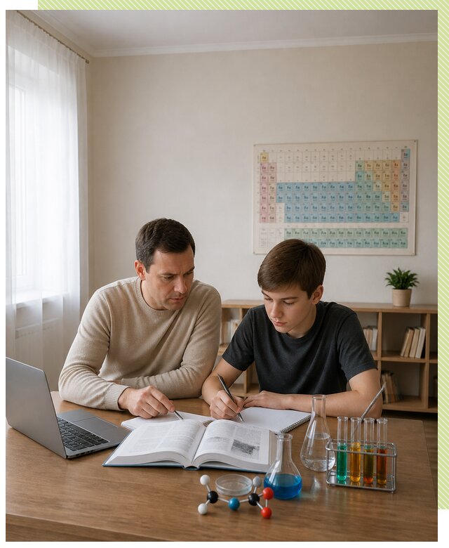 Репетитор по химии 8 класс в Сланцах по цене от 1240 р. | Репетитор-Слы